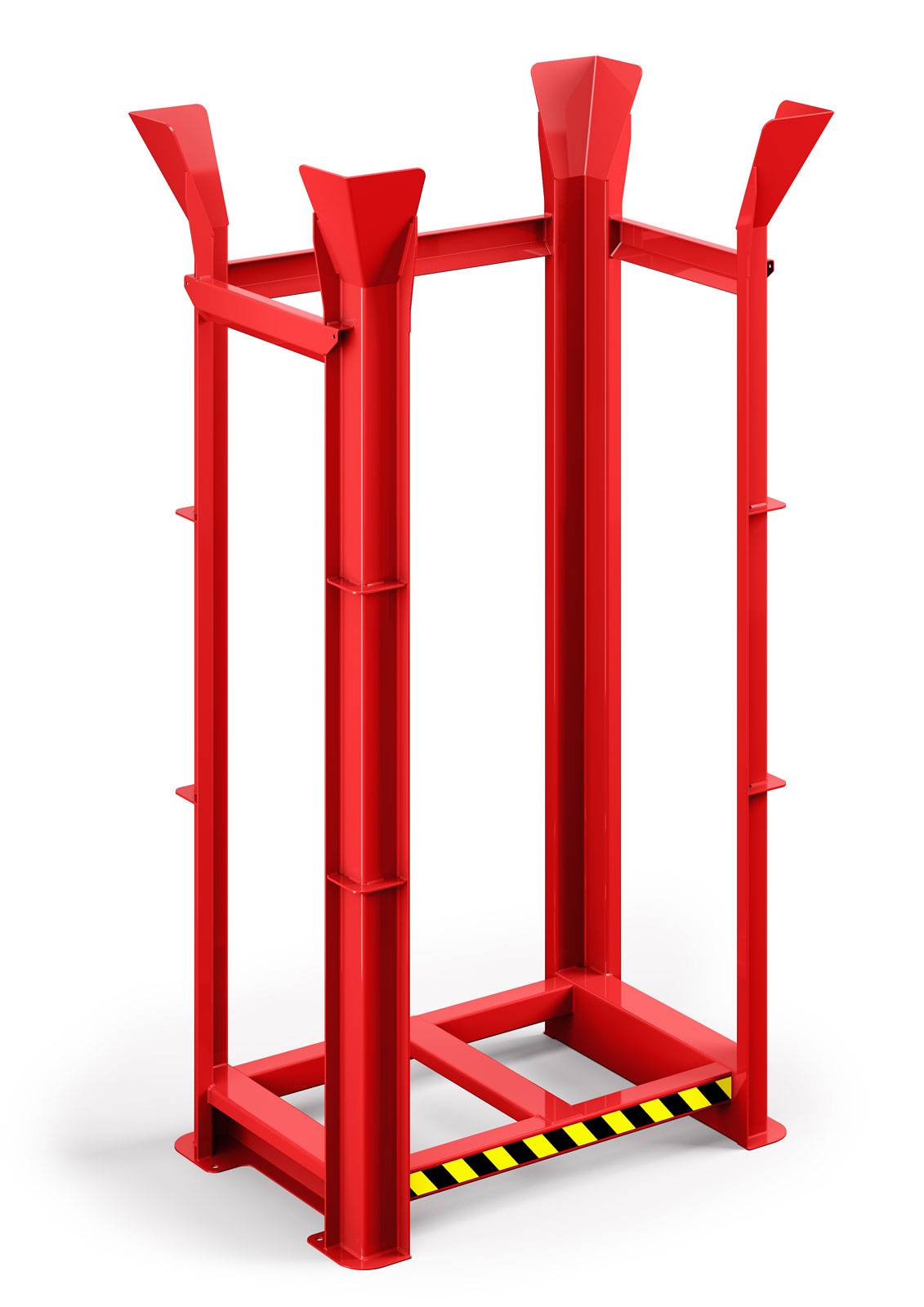 RR Industrietechnik Paletten Richtgestell RRG-15 BxTxH 1340x940x2650 mm RAL 3000 Feuerrot