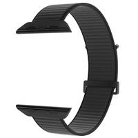 Armband Watch 38-42mm Nylon Sport Verstellbar Atmungsaktiv schwarz