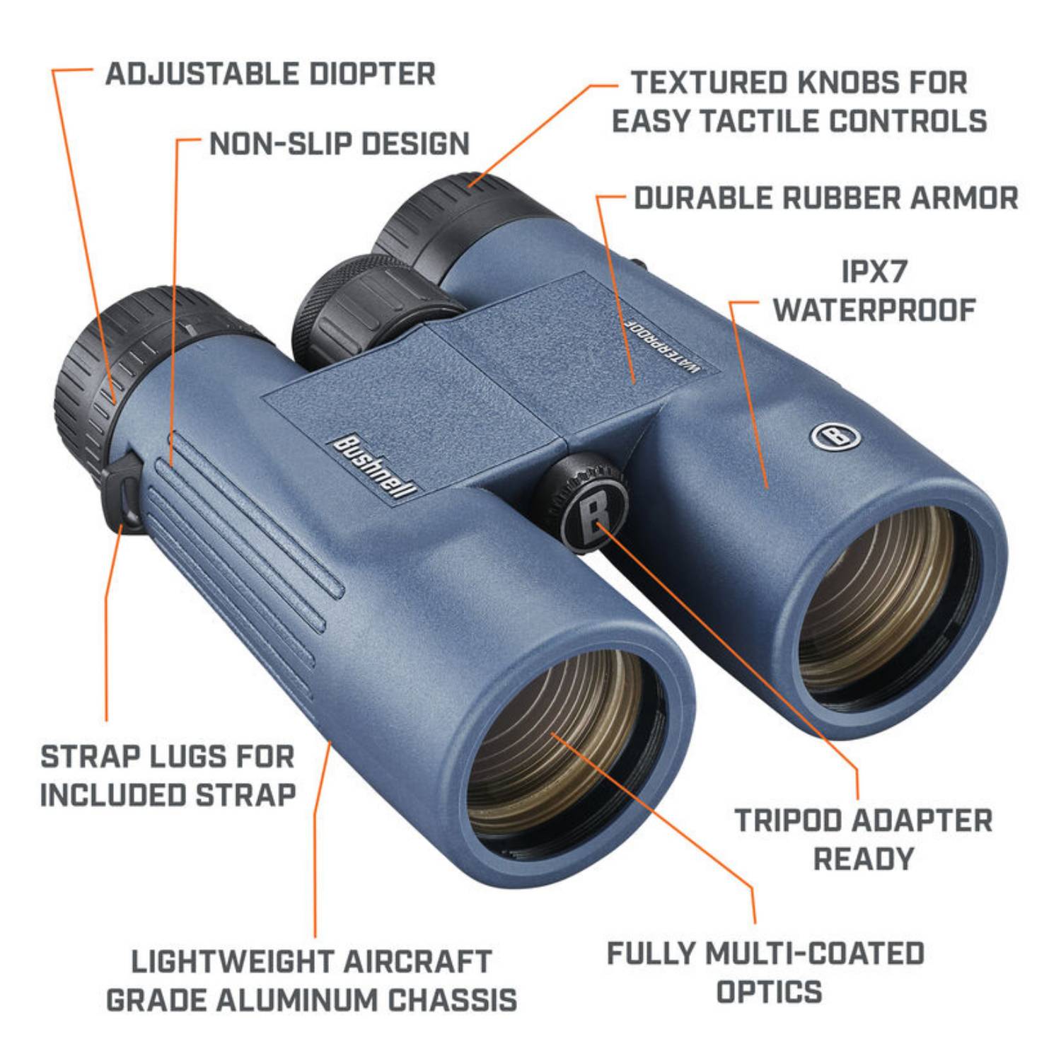 H2O 2 8x42 Dachkant 158042R