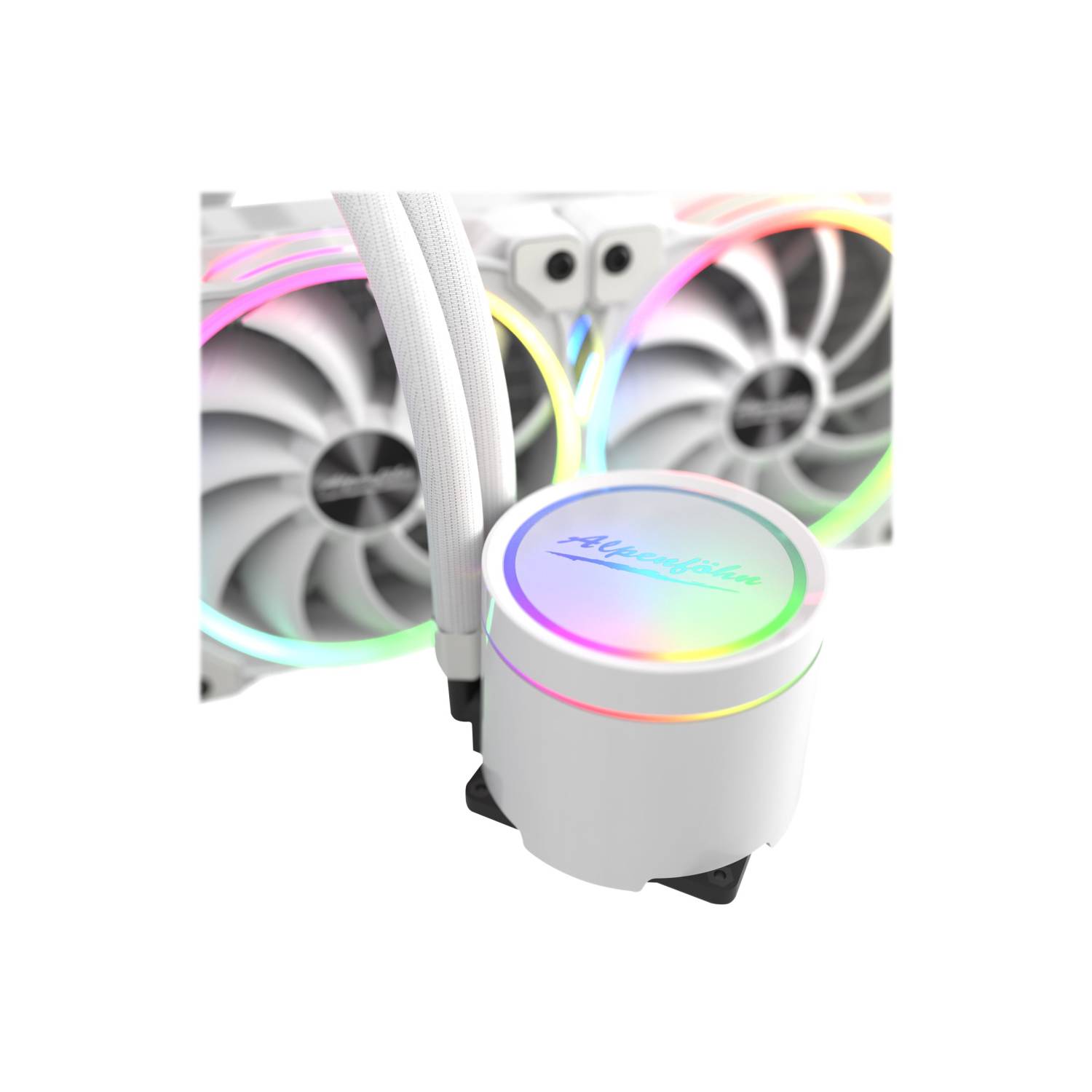 Alpenföhn Gletscherwasser 240 - Prozessor-Flüssigkeitskühlsystem - Kühlergröße: 240 mm - (für: LGA1156, AM2, AM2+, LGA13