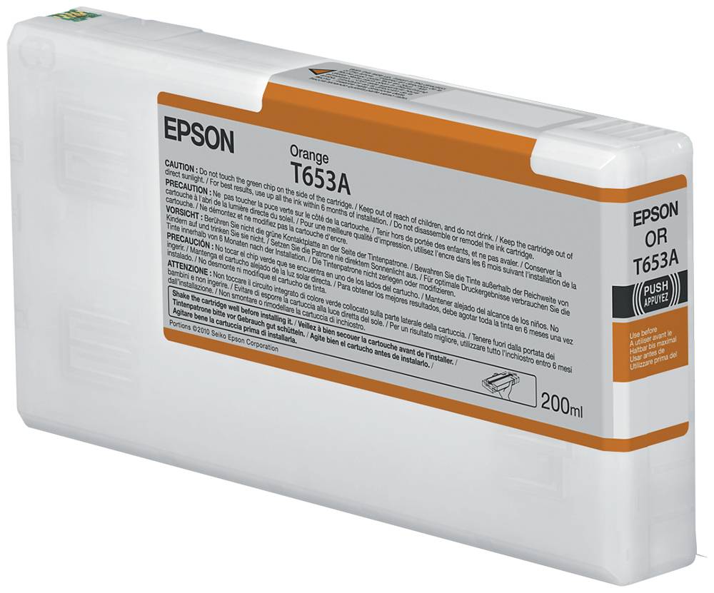 Epson 200 ml - orange - Original - Tintenpatrone - für Stylus Pro 4900 - Pro 490