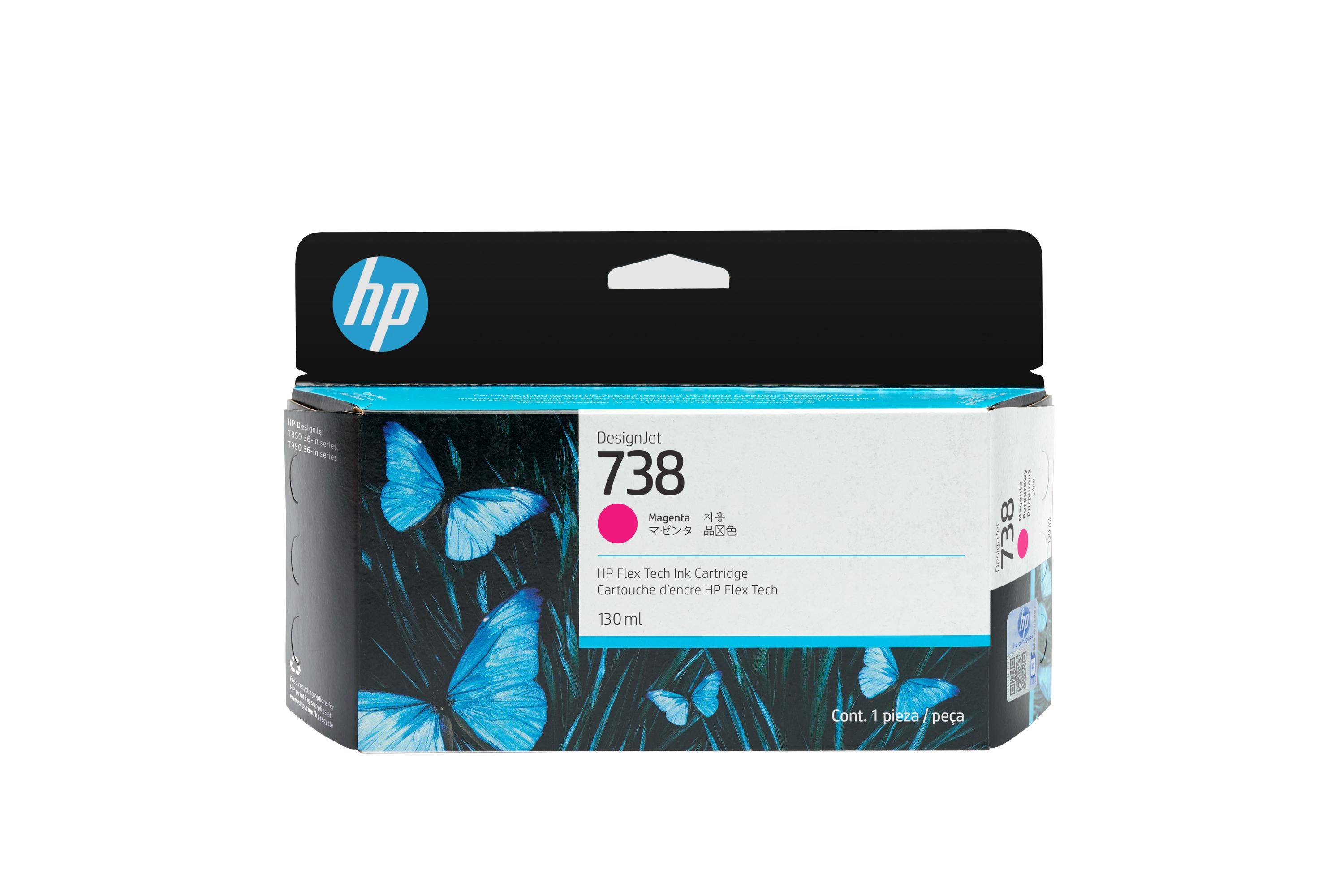 HP 738 - 130ml - Magenta - original - DesignJet