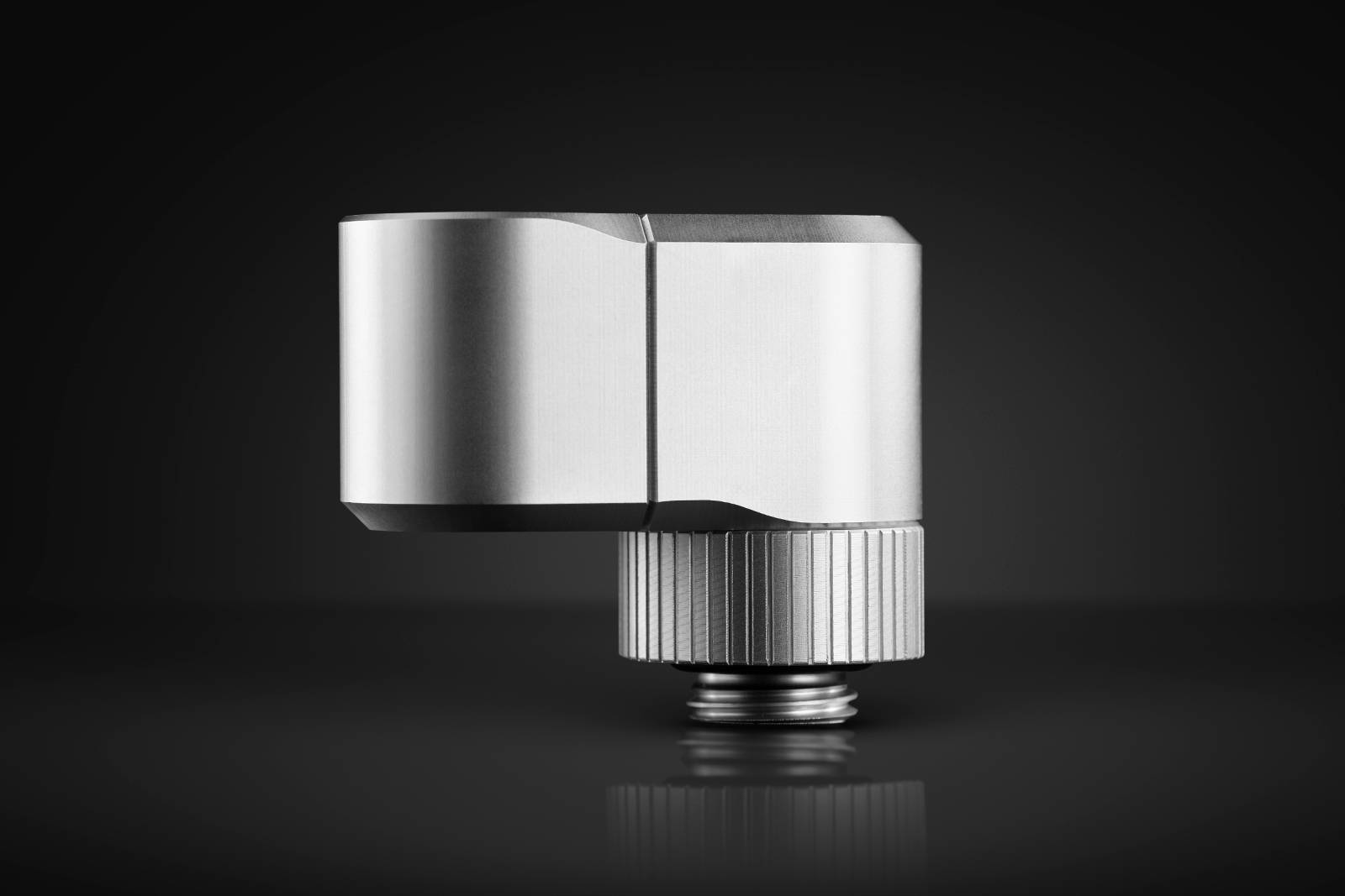 EK Water Blocks 3831109893128 - Beschläge - Messing - Silber - 1/4 Zoll - 33 mm