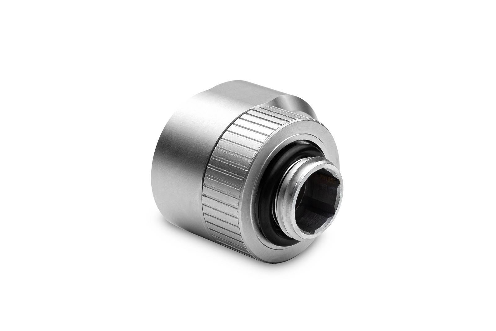 EK Water Blocks 3831109832837, Anpassung, Messing, Satinierter Stahl, Titan, 1/4", 21 mm