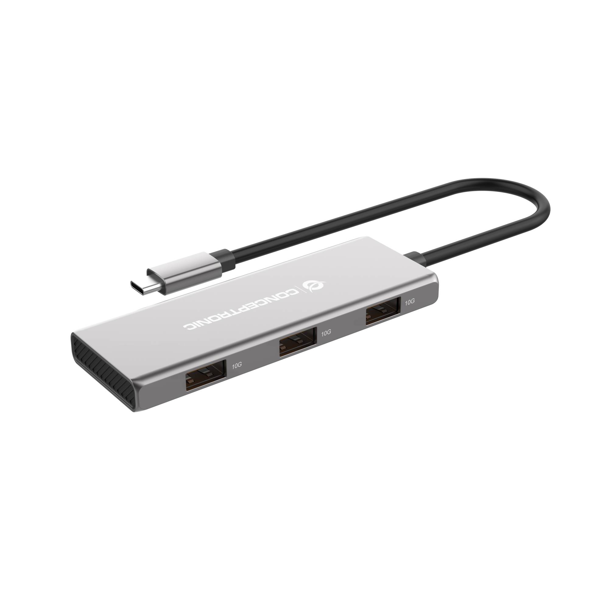 Conceptronic HUBBIES17G - USB 3.2 Gen 2 (3.1 Gen 2) Type-C - USB 3.2 Gen 2 (3.1