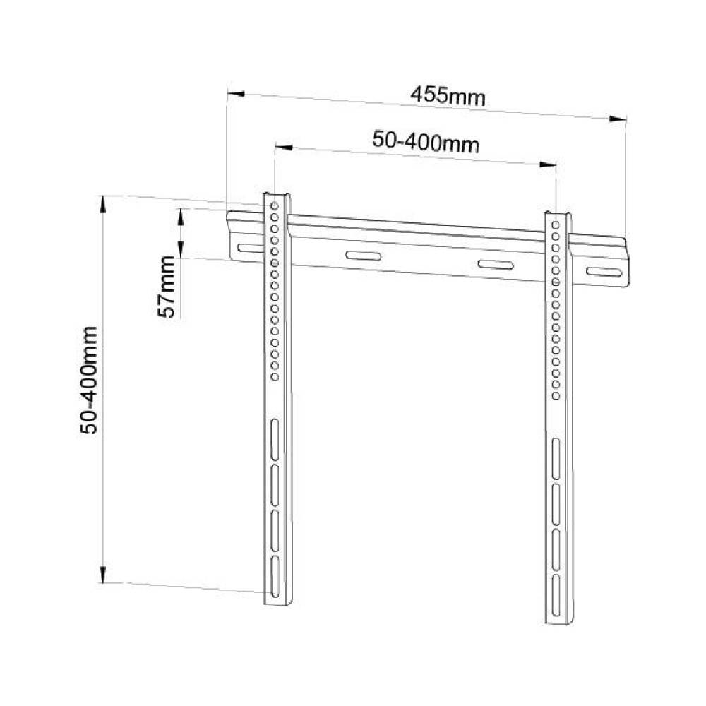 TECHly ICA-PLB-114M TV-Wandhalterung 58,4cm (23") - 139,7cm (55")