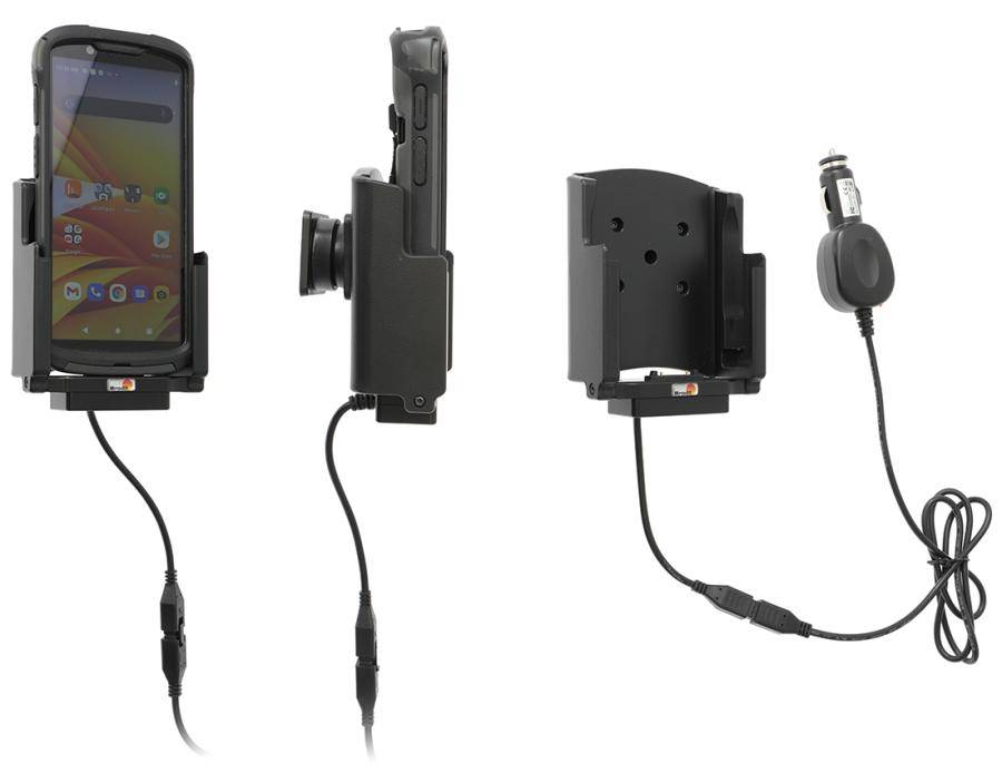 Gerätehalter 712306 mit Ladefunktion - für Computer - Zebra FR55, Zebra TC53e, Zebra TC58e und weitere