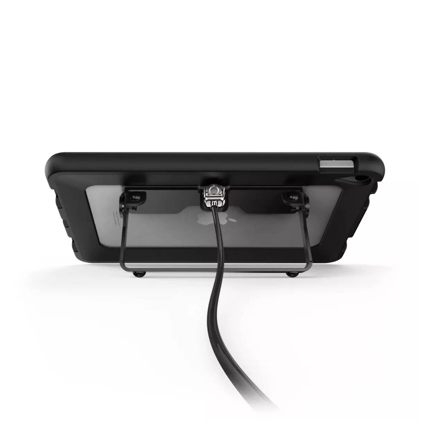 Compulocks iPad 10.2"" Secured Kickstand - Stoßstange für Tablet - Ständer - Gummi, Metall - Schwarz - für Apple