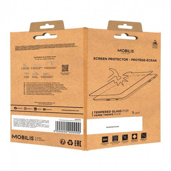 Mobilis Screen Protector Tempered Glass Clear 9H for GalaxyTab