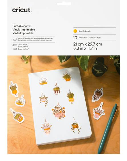 Gold - A4 (210 x 297 mm) 10 Blatt Hängepack