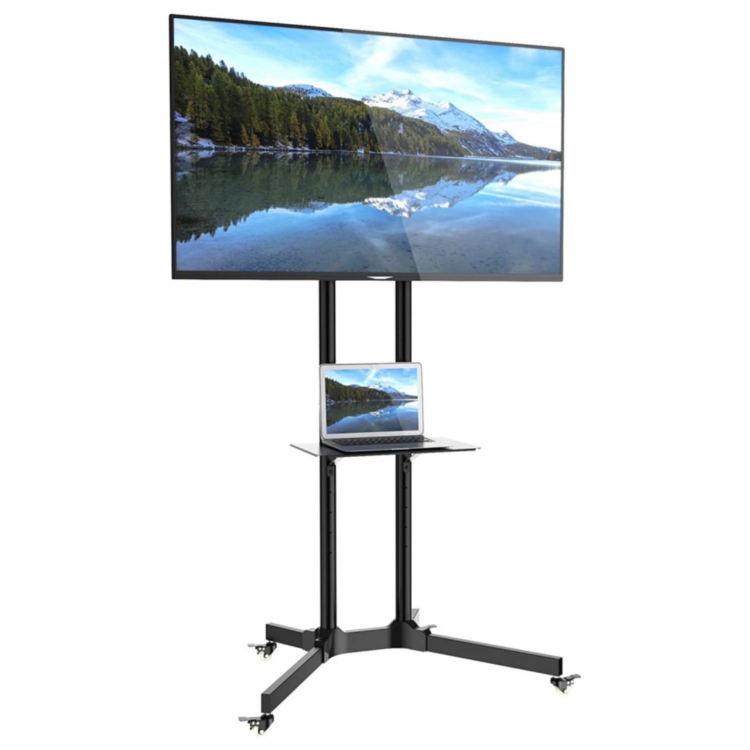 TECHly ICA-TR6 TV-Rollwagen 76,2cm (30") - 165,1cm (65") Neigbar
