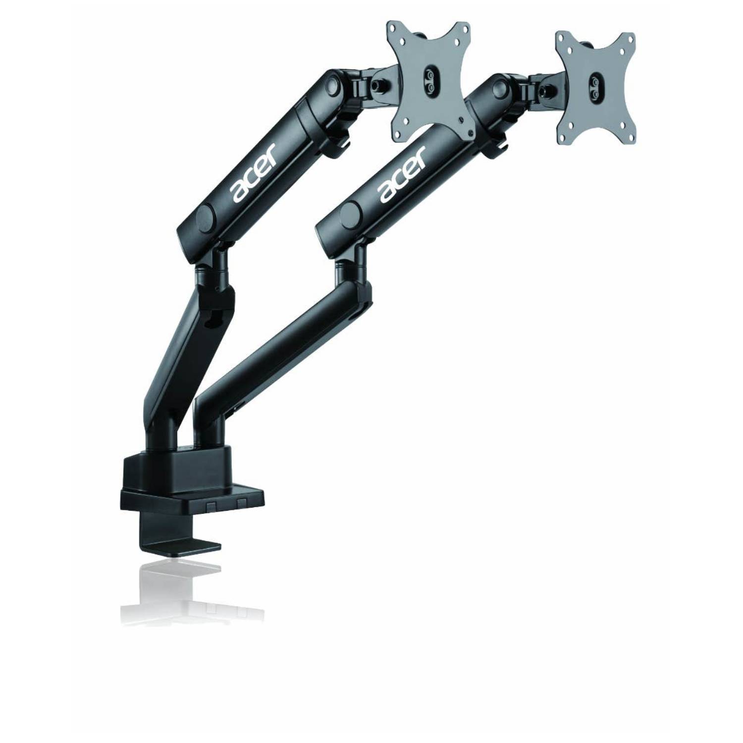 Acer LC.MON11.002, Klemme, 8 kg, 81,3 cm (32"), 100 x 100 mm, Höhenverstellung, Schwarz
