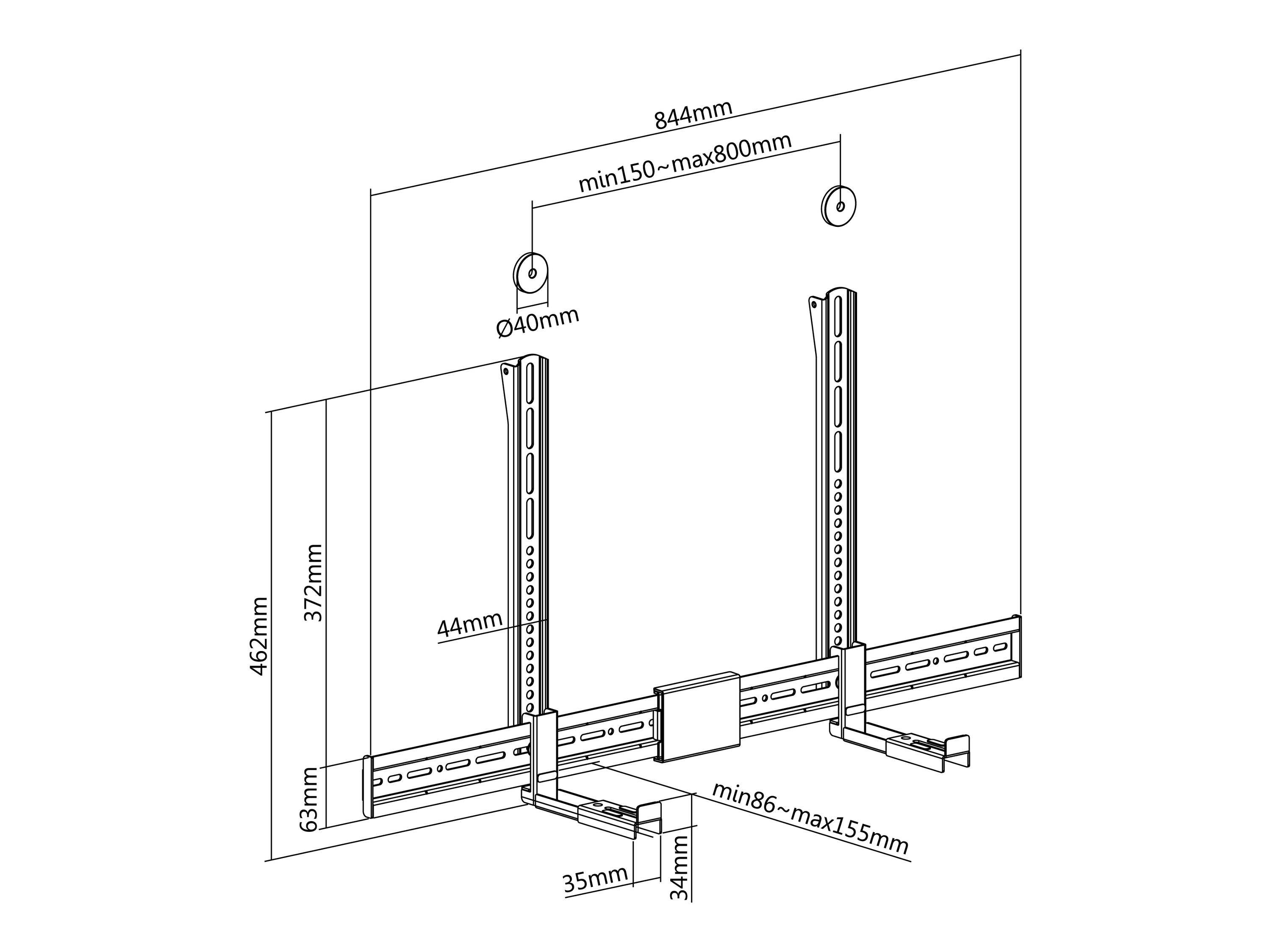 Equip Befestigungskit (Soundbar-Halterung)