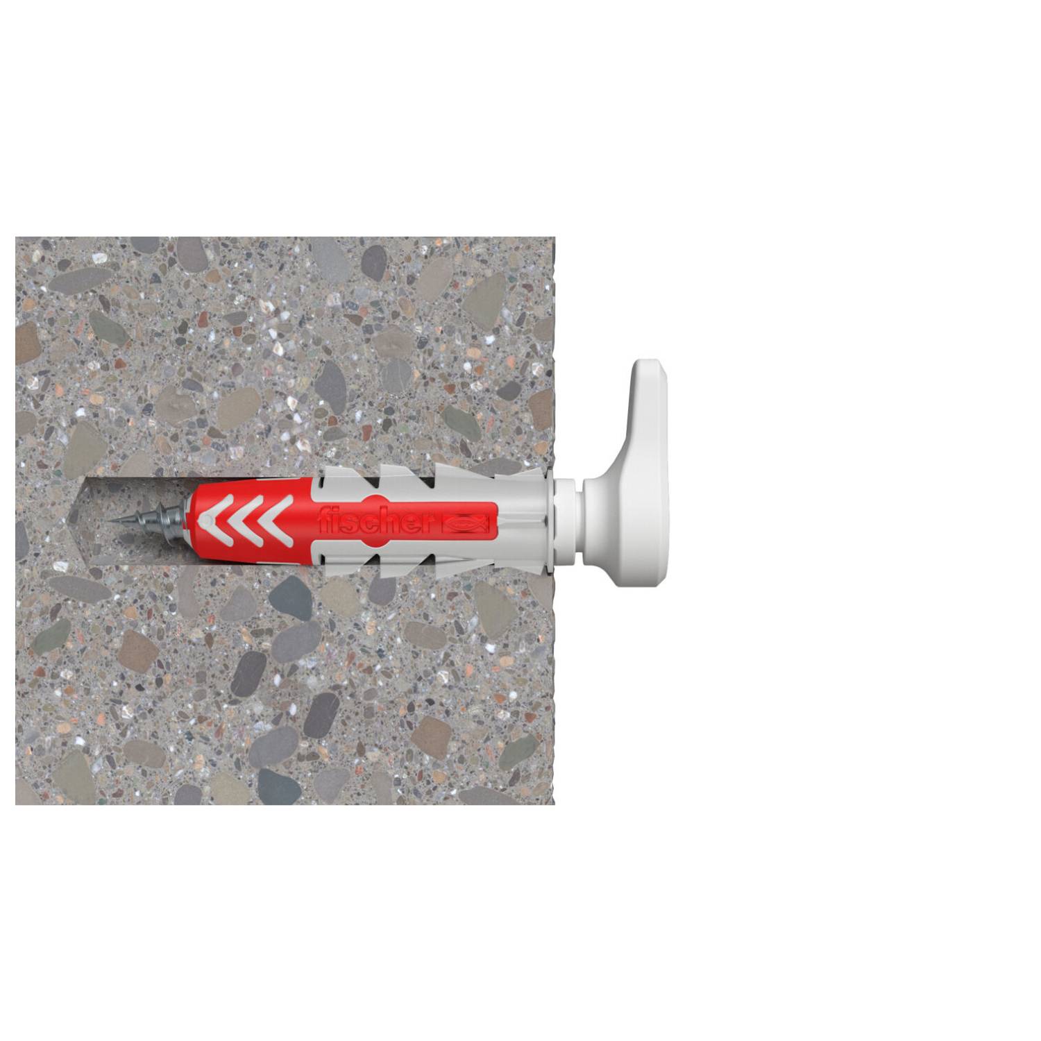 fischer 564169 - Schraubhaken & Dübelsatz - Autoklaven-Porenbeton - Mauerziegel