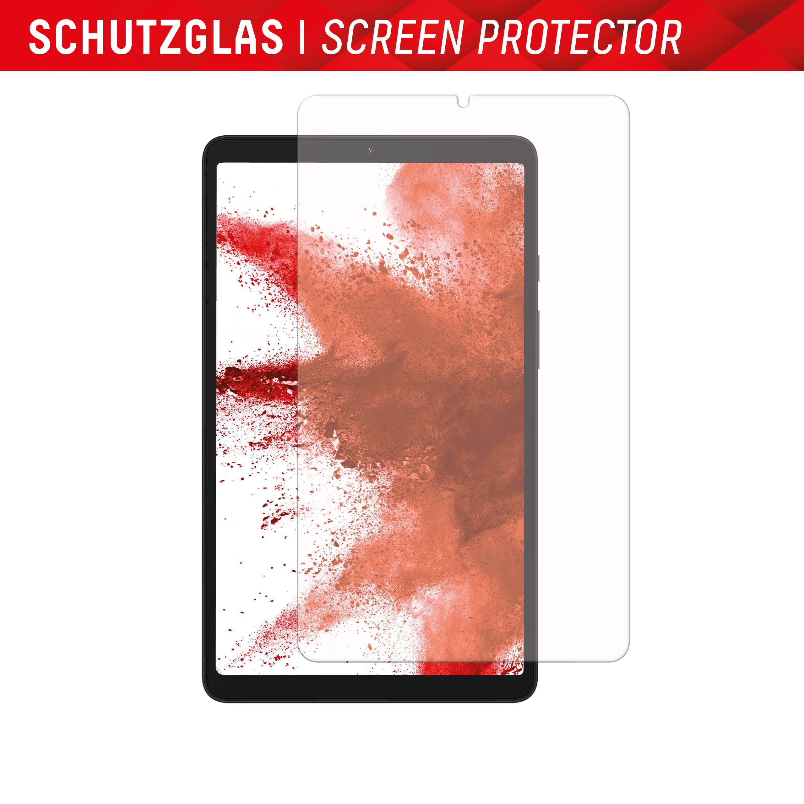Displex Tablet Glass (9H) für Samsung Galaxy Tab A9, Eco-Montagerahmen L-Form, unzerbrechlich, Klare Bildschirmschutzfol