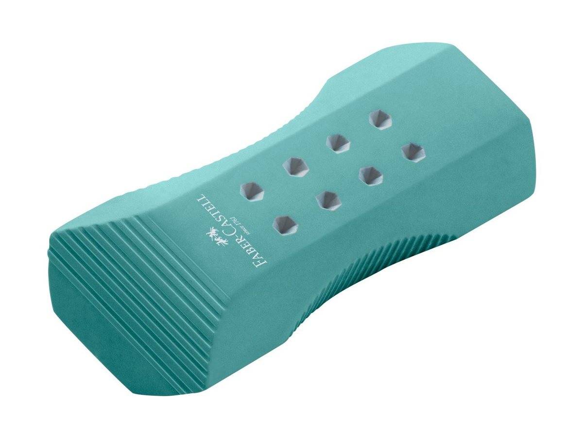 FABER-CASTELL Schreibset GRIP SPARKLE, mintgrün