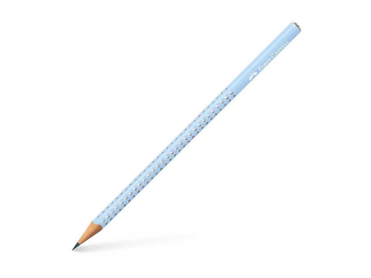 FABER-CASTELL Schreibset GRIP SPARKLE, mintgrün
