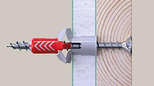 Fischer 670447, Stahl, Holz, Zink, 570 g, 105 mm, 60 mm