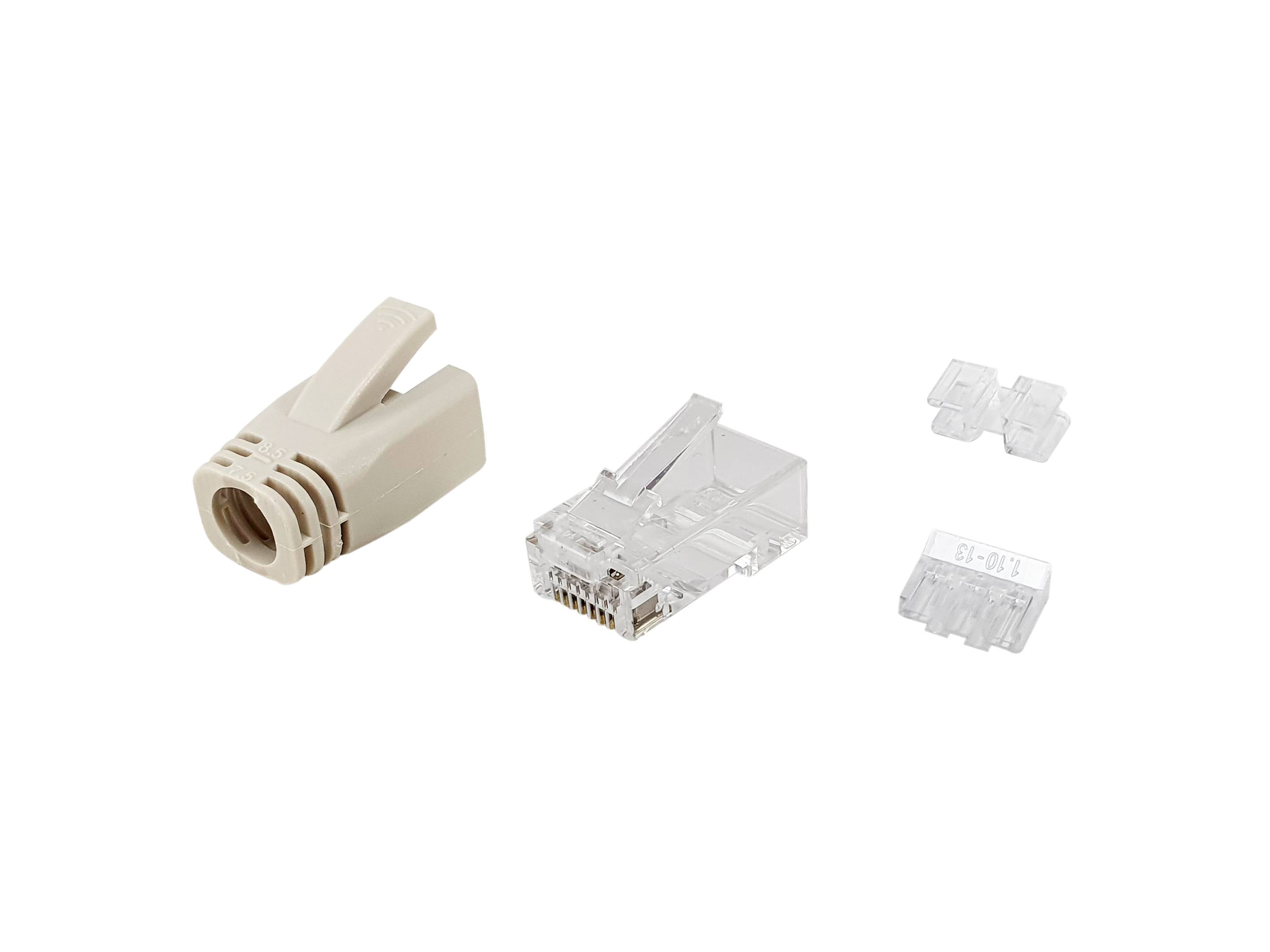 Equip Steckverbinder Cat6A RJ45 100er Set UTP ungeschirmt - CAT 6a - UTP - 100er