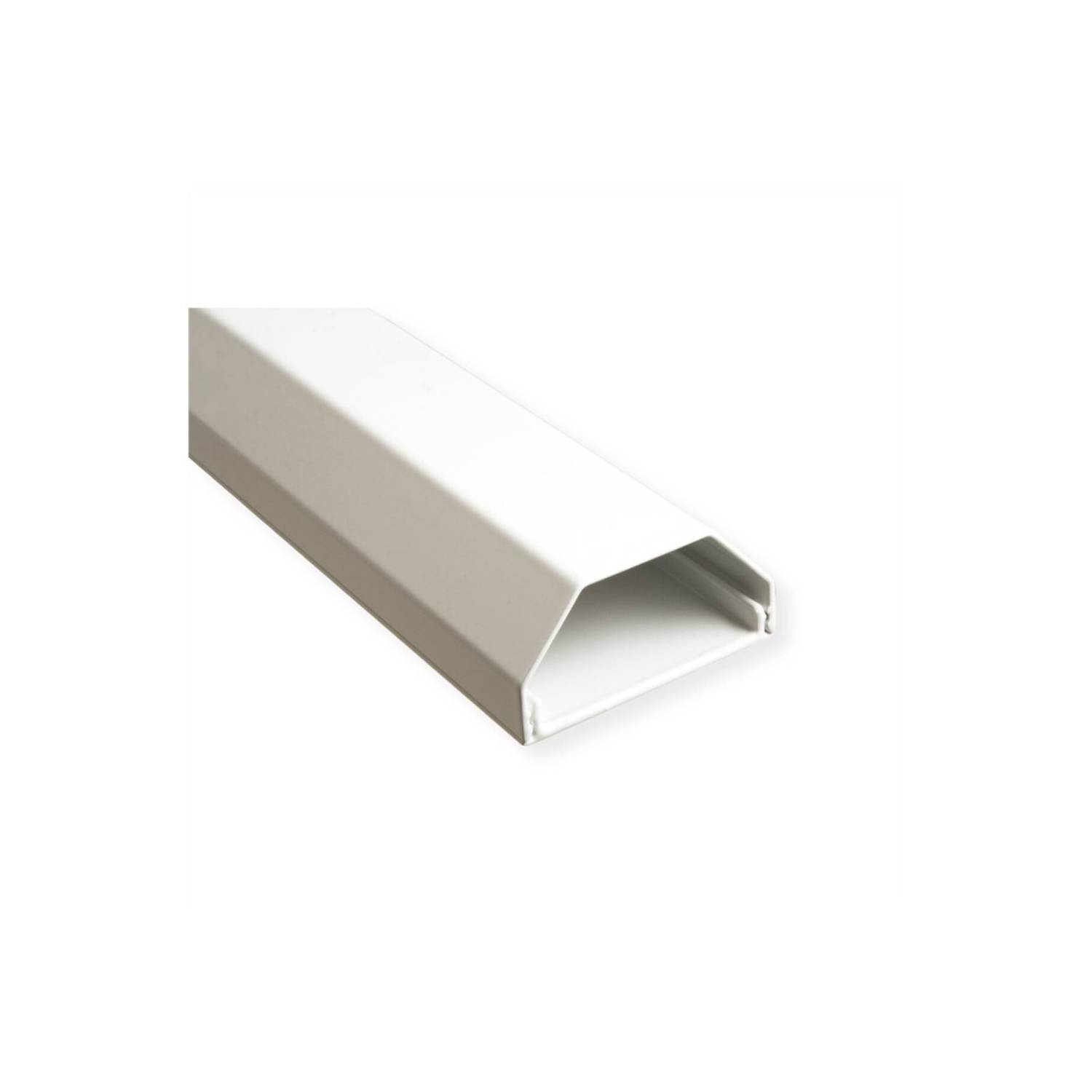 ROLINE Kabelkanal, Aluminium, 50 x 26 mm, weiß, 1,1 m
