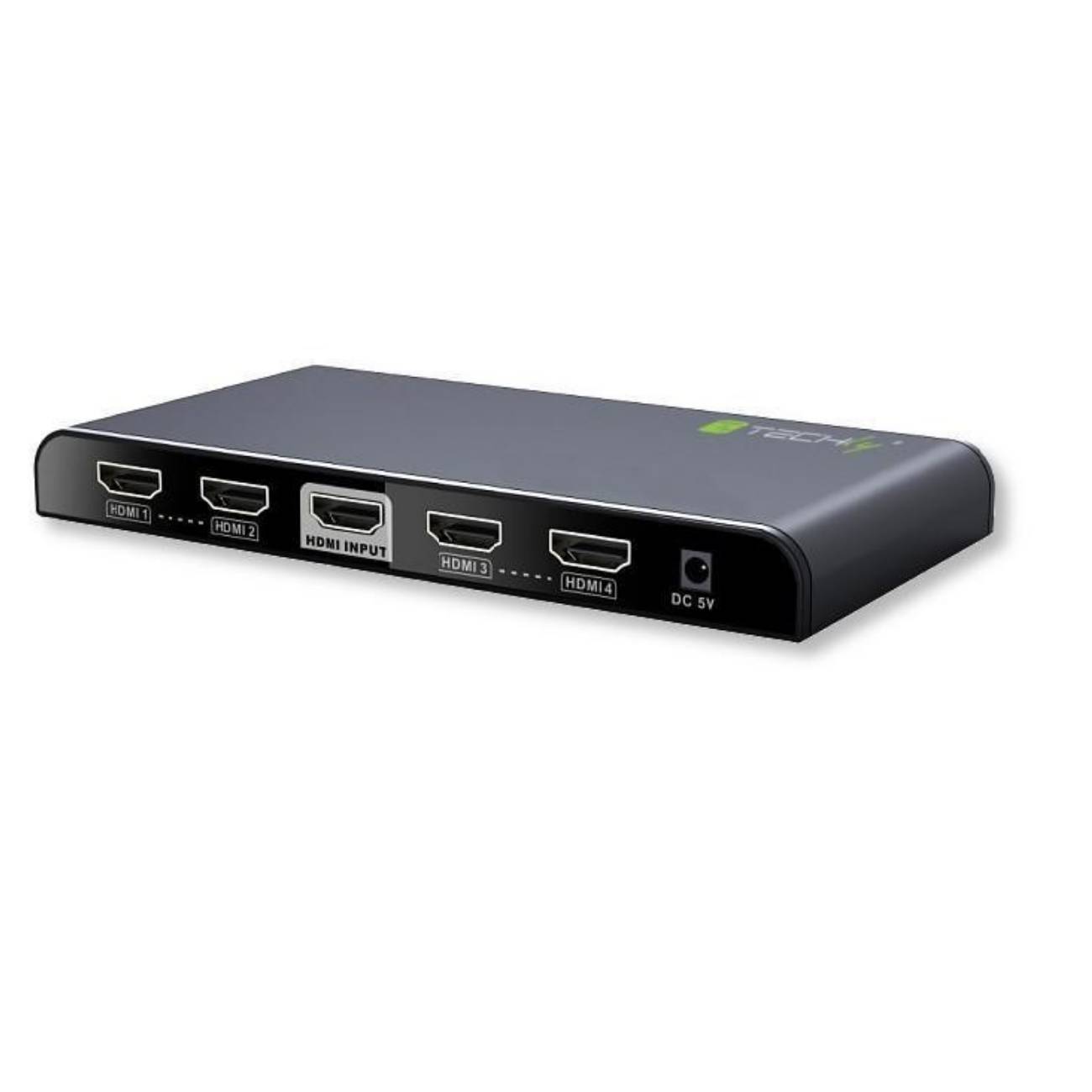 TECHly - Video-/Audio-Splitter - 4 x HDMI - Desktop