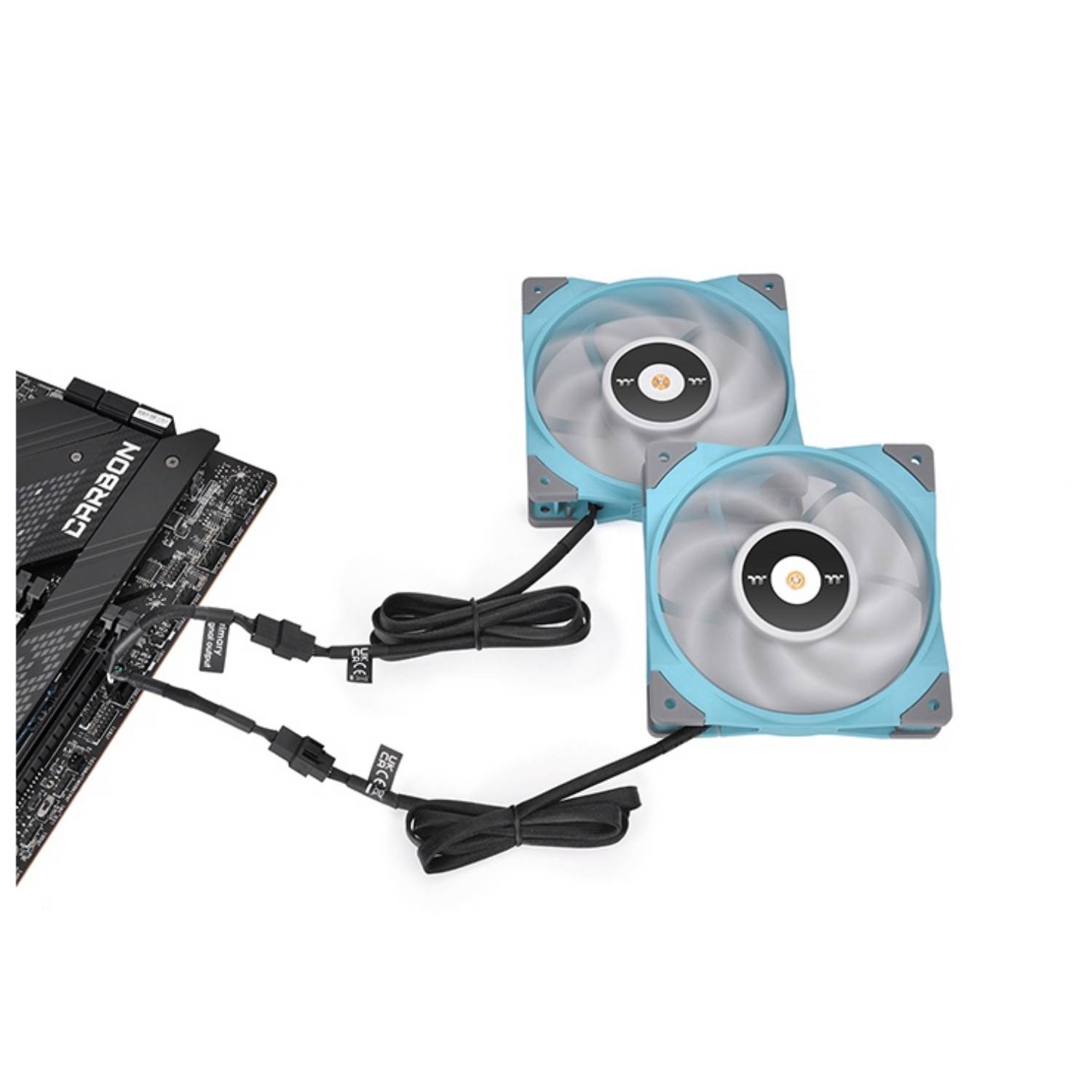 Thermaltake 4-Pin PWM Y-Kabel 3er-PackPWM Fan 4 Pin Y-Cable / 3er-Pack / 4-Pin