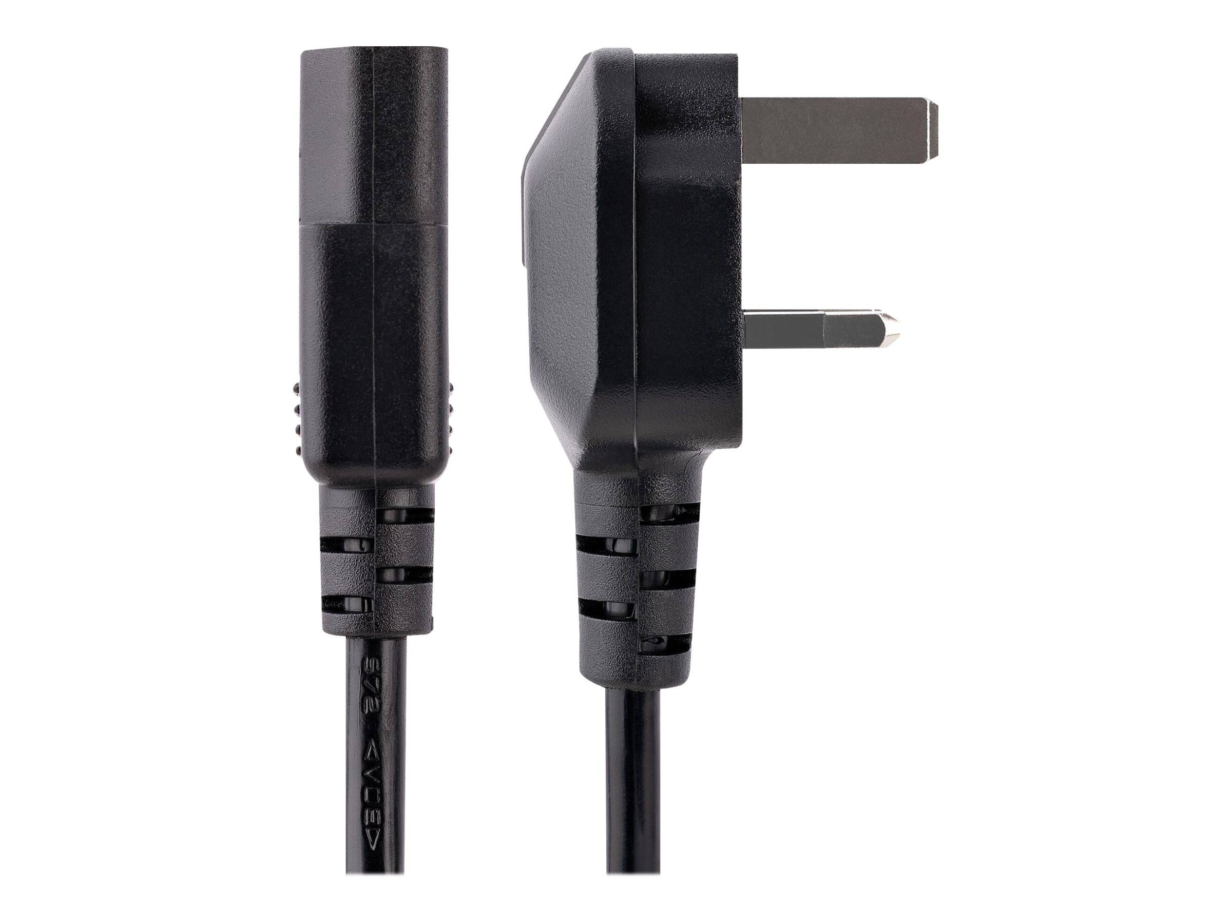 StarTech.com 1,8 m GB Computer Stromkabel, 18AWG, BS 1363 auf C13, 10A 250V, Sch