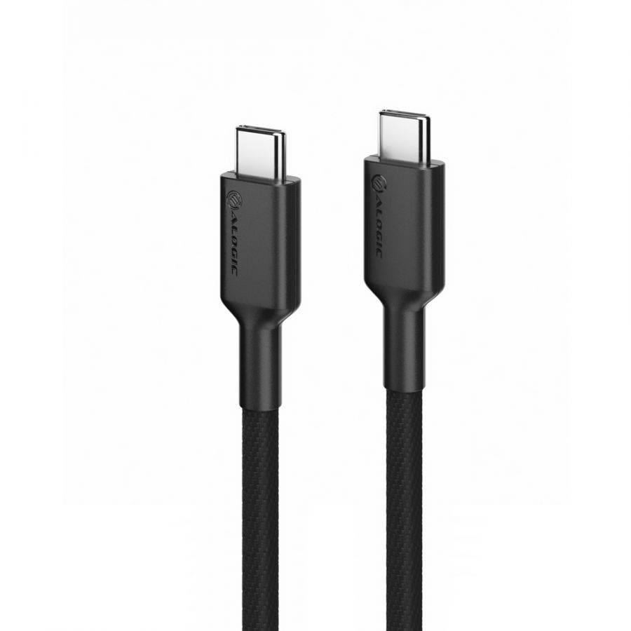 Alogic USB 2.0 Anschlusskabel Typ C -C 5A M/M 1m, sw