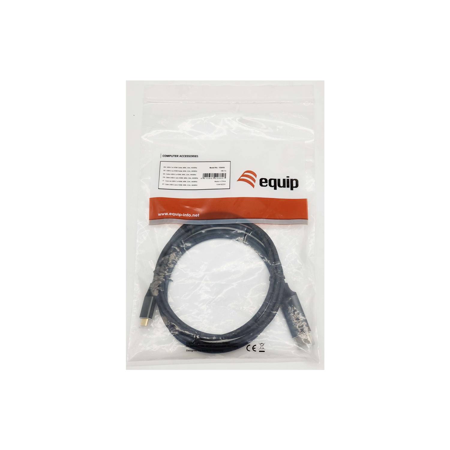 Digital Data Communications Adapterkabel - USB-C männlich zu HDMI männlich - 1 m