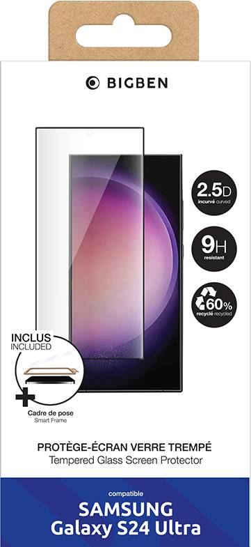 BIGBEN INTERACTIVE - Displayschutz Glas für Samsung S24 Ultra PEGLASSGS24U