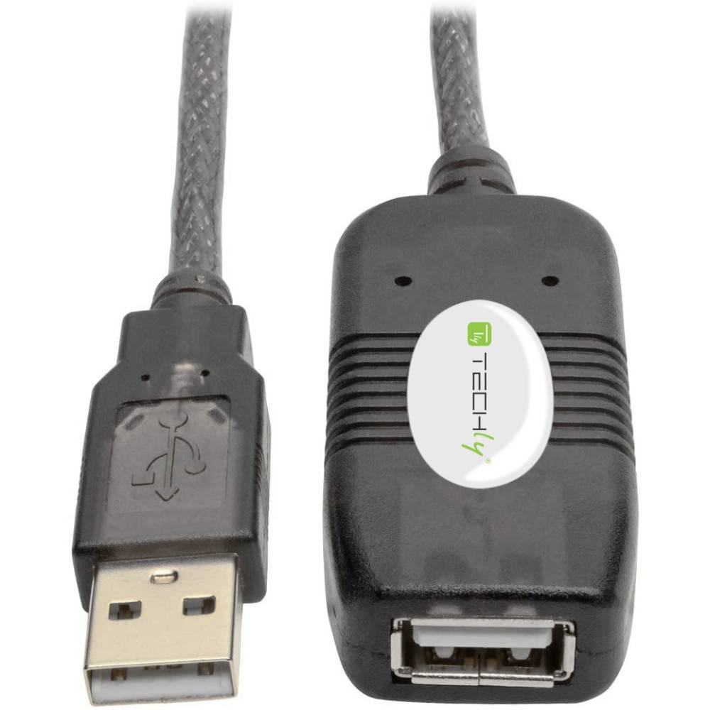 TECHly - USB-Verlängerungskabel - USB (W) zu USB (M)
