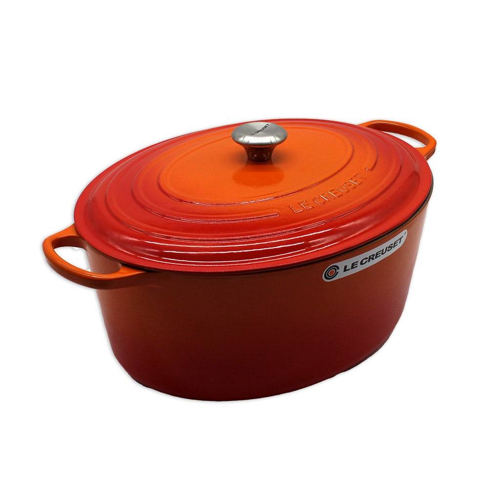 Le Creuset 21178400902430, 13,9 l, Orange, Rot, Eisenguss, Emaille, Frankreich, 326 mm