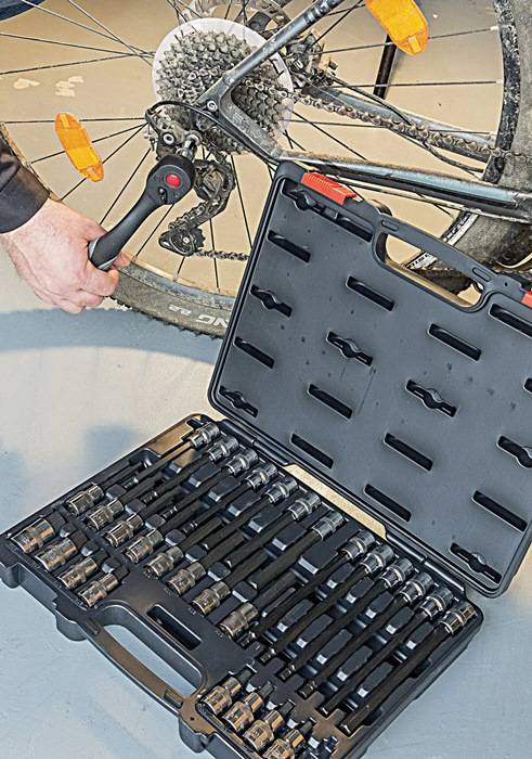 VIGOR GmbH VIGOR Innensechskant Schraubendreher-Einsatz Satz, V1919, Vierkant hohl 12,5 mm (1/2 Zoll), Innen-Se 18201364