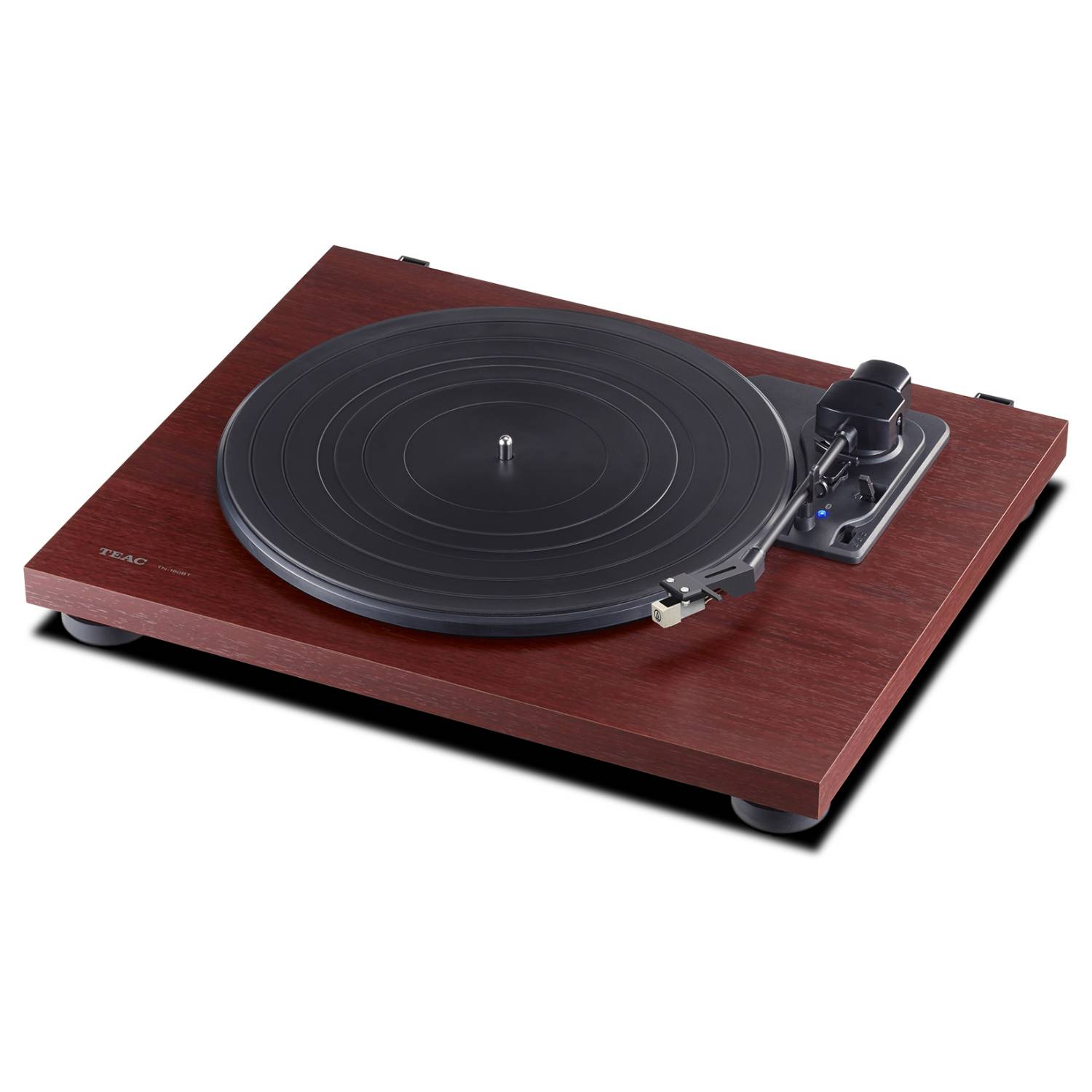 Teac TN-180BT - Plattenspieler - kirschrot - Schwarz