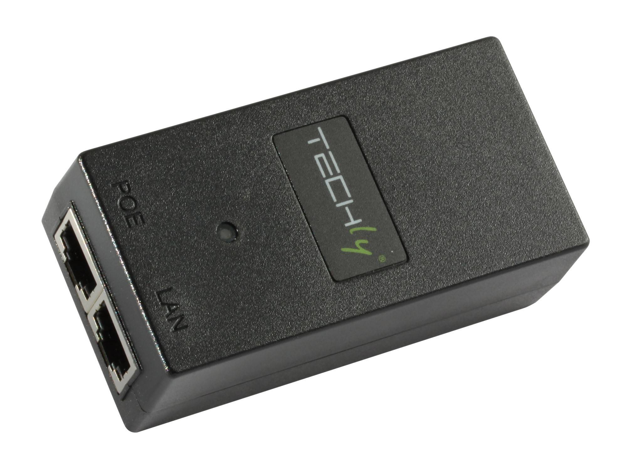 Techly PoE Injector 15 Watt 10/100 Mb/s
