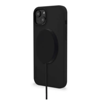 Decoded MagSafe Silikon Backcover für iPhone 14 Plus schwarz - 6,7" - Gummi/Sili Decoded MagSafe Silikon Backcover für iPhone 14 Plus schwarz - 6,7" - Gummi/Sili