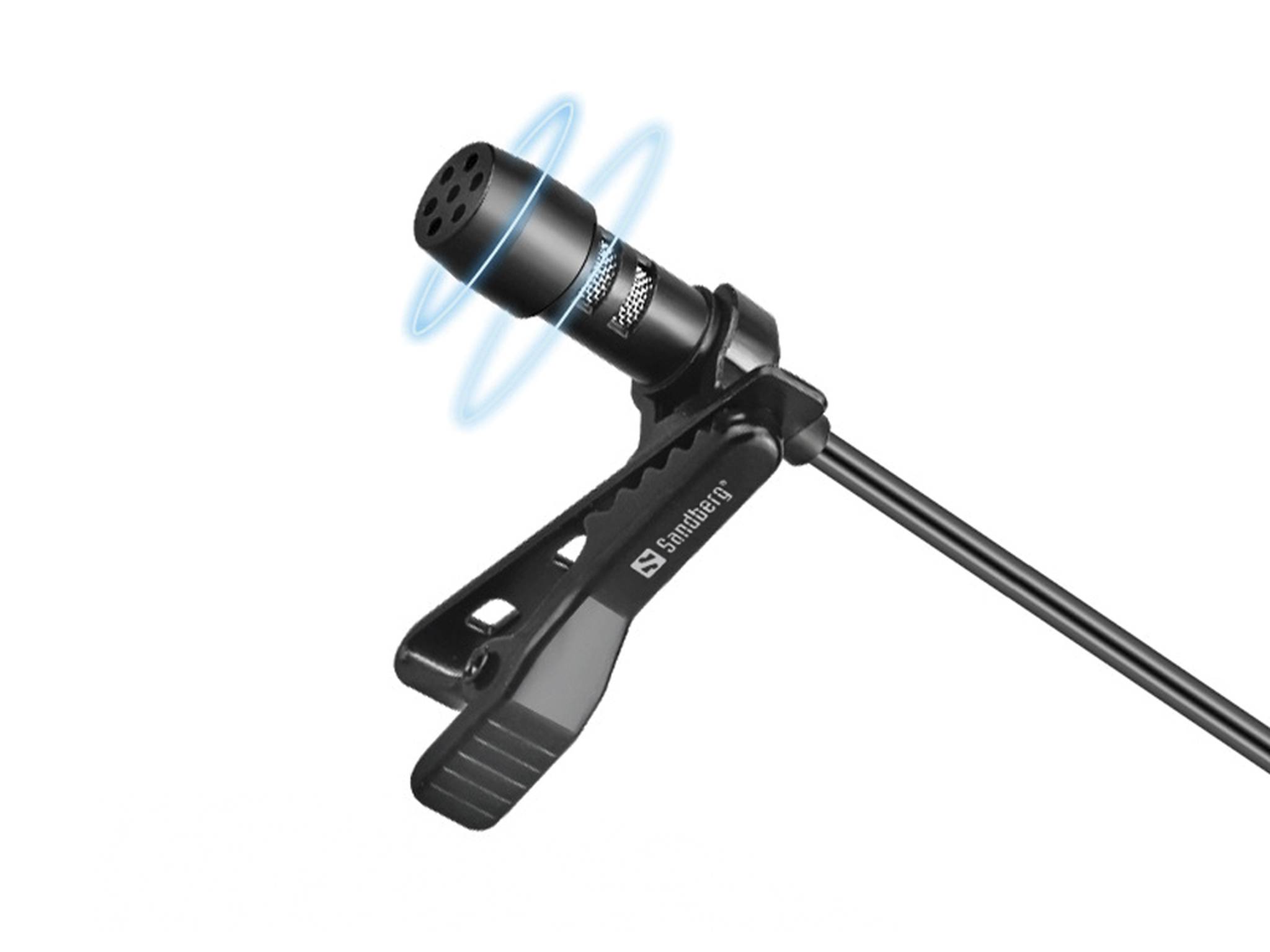 SANDBERG Streamer USB Clip Microphone