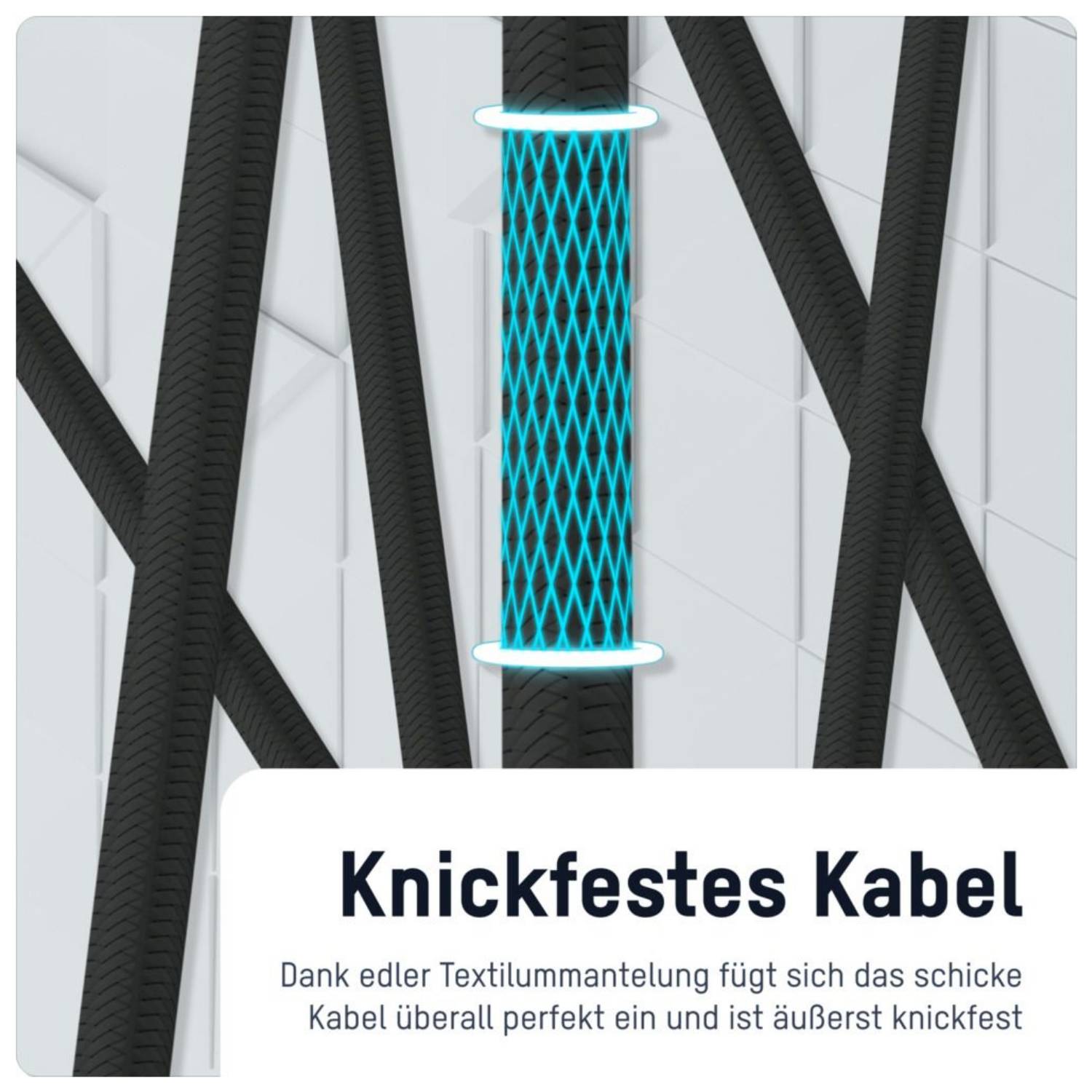 ANSMANN Daten- & Ladekabel mit Display, USB-C - USB-C, 1,2 m (18006387)