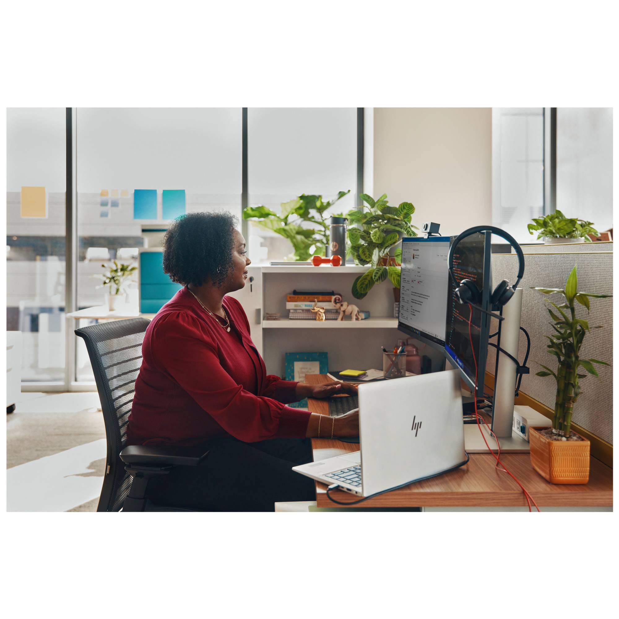 HP Poly BW 3320 Stereo -M USB-C +USB-C/A Eingabe / Ausgabe Kopfhörer &