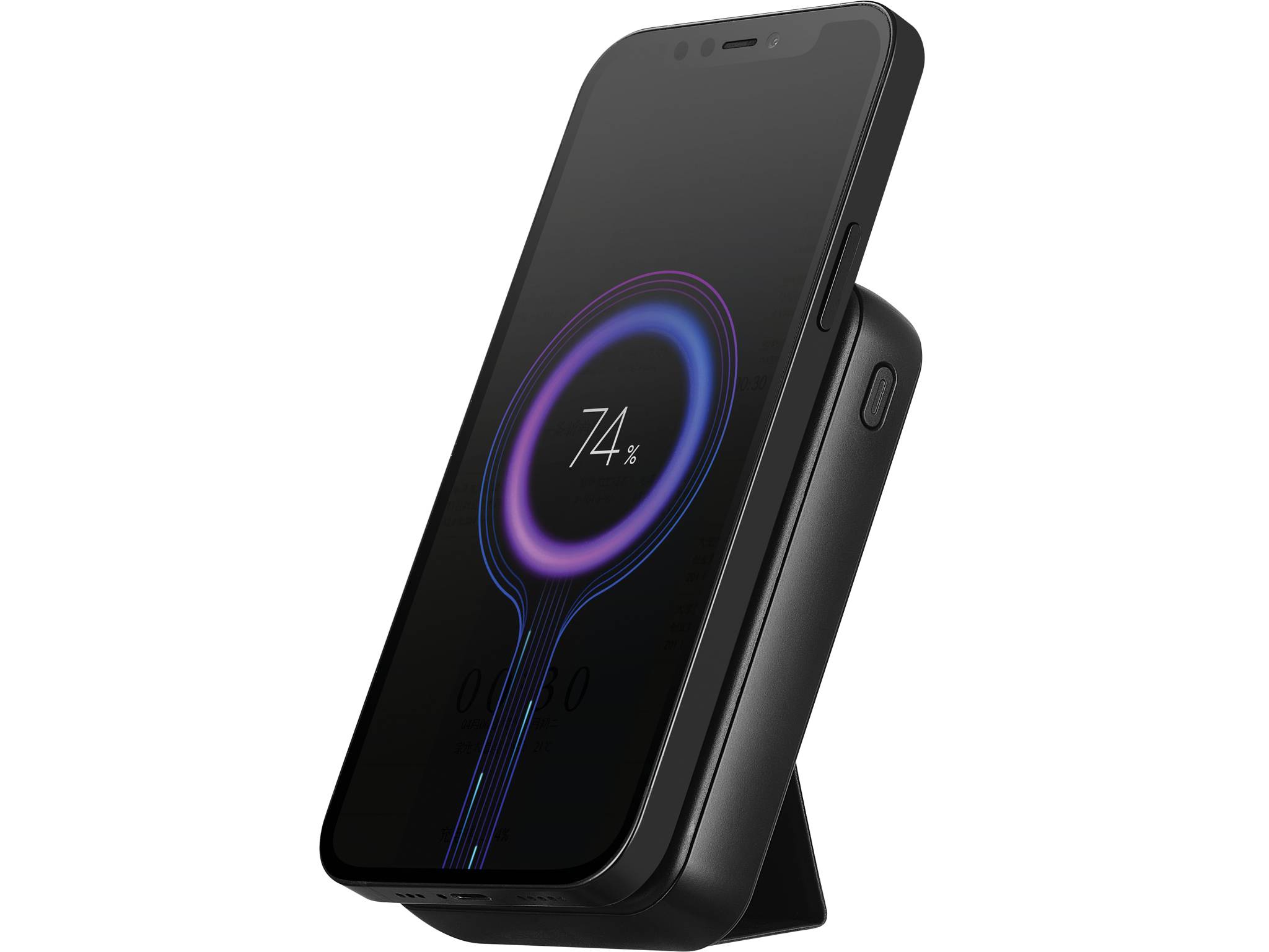 SANDBERG Kabelloses Ladegerät - 10 Watt - 2 Ausgabeanschlussstellen (USB-C, USB Typ A)