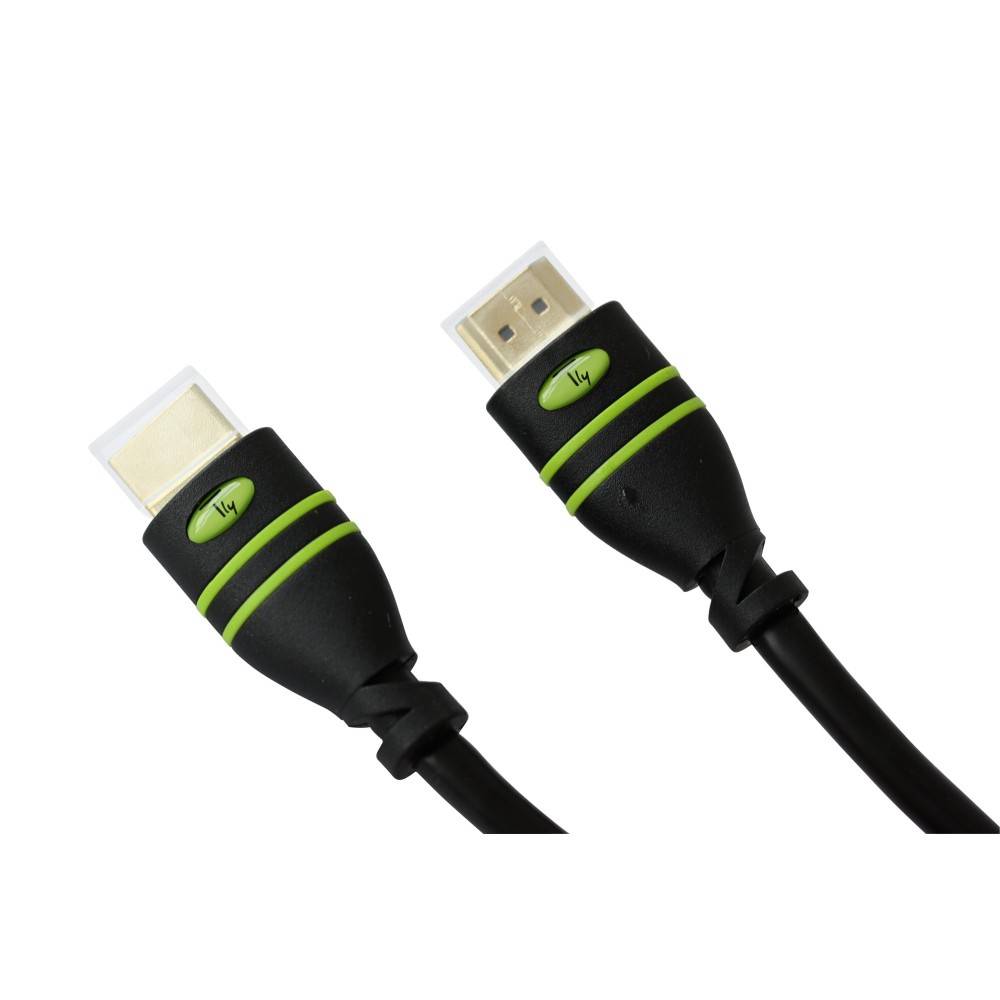 TECHly HDMI Anschlusskabel 5.00 m Schwarz ICOC-HDMI-4-050