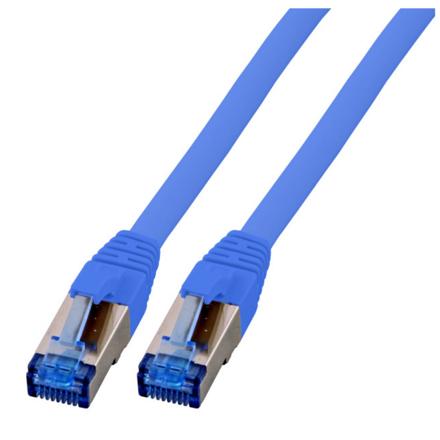 EFB RJ45 Patchkabel S/FTP,Cat.6A,Cat7 TPE superflex,0,25m,bl