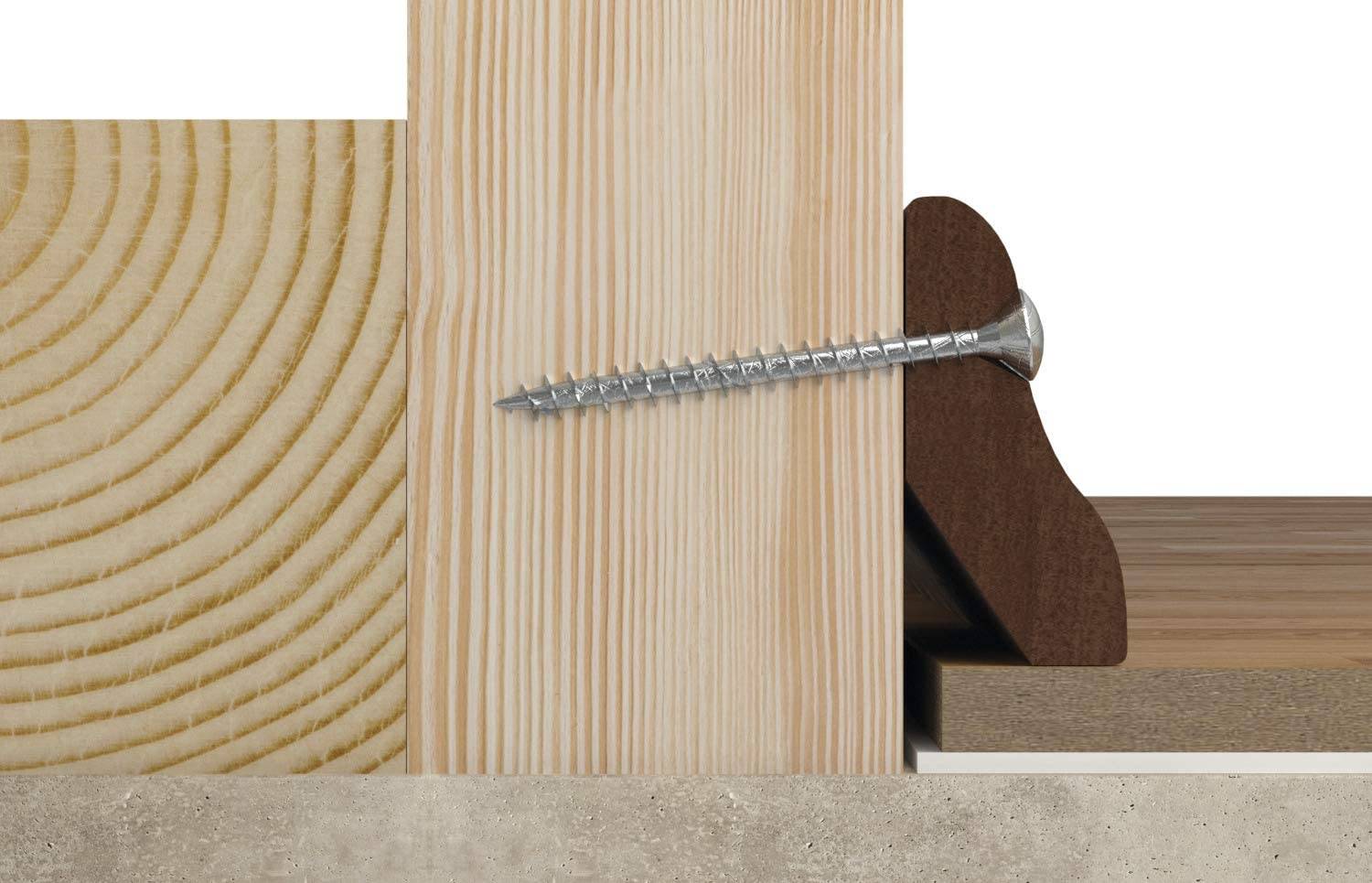 Fischer 670447, Stahl, Holz, Zink, 570 g, 105 mm, 60 mm