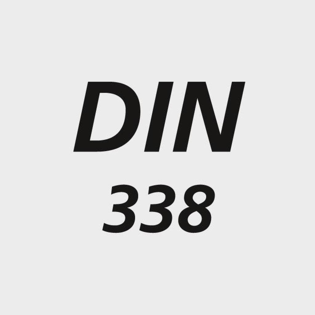 Spiralbohrer HSS DIN338N 12,3mm 118G Typ N 4xD A00212.3 TiN Tip Dormer