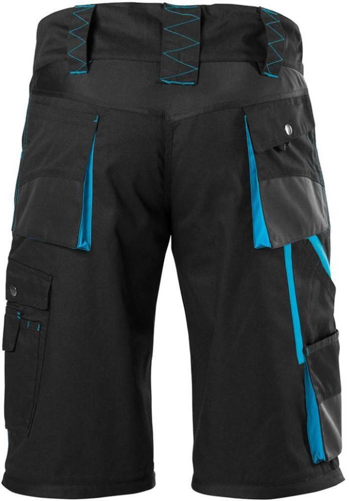 FORTIS Herren Bermuda 24 schwarz/türkis, Gr. 56