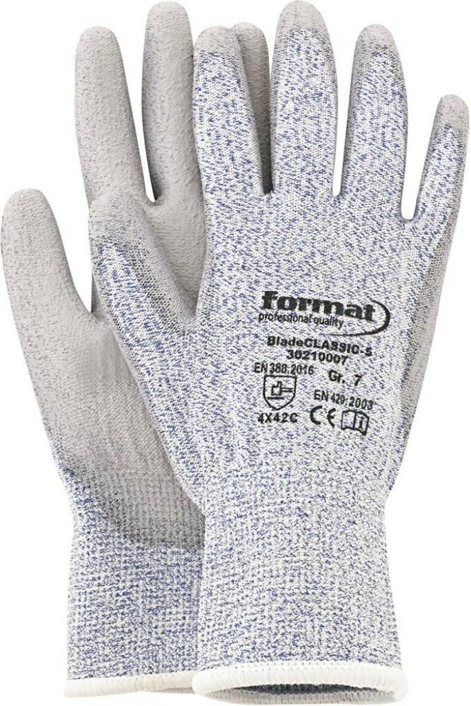 10 Paar FORMAT Schnittschutzhandschuh BladeCLASSIC-5 Gr.8 Arbeitshandschuh