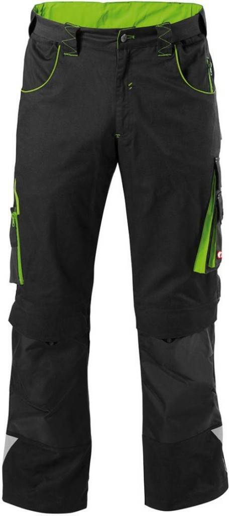 FORTIS Bundhose 24 schwarz/limegreen Gr. 62