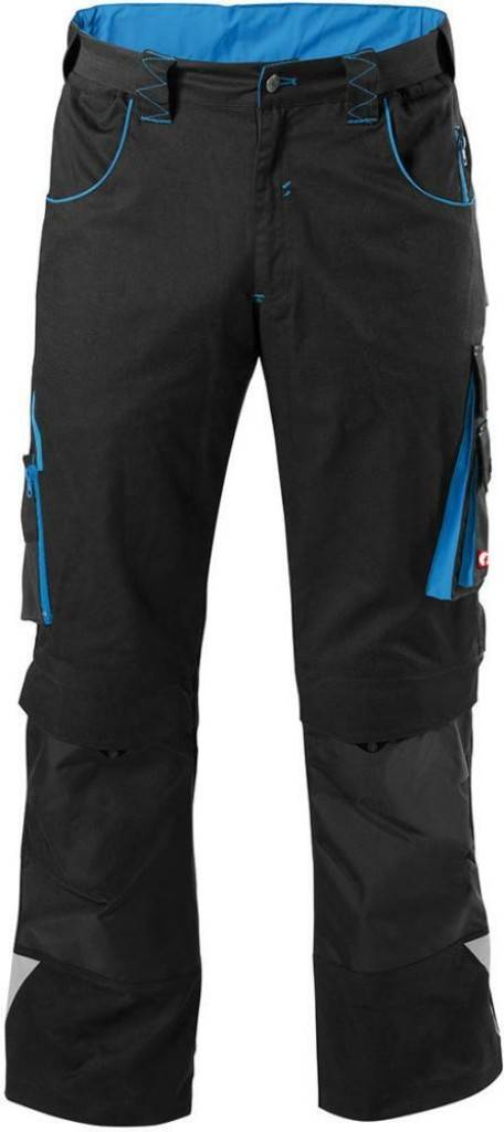 FORTIS H-Bundhose 24, schwarz/türkis, Gr. 110 schwarz/türkis, Gr. 110
