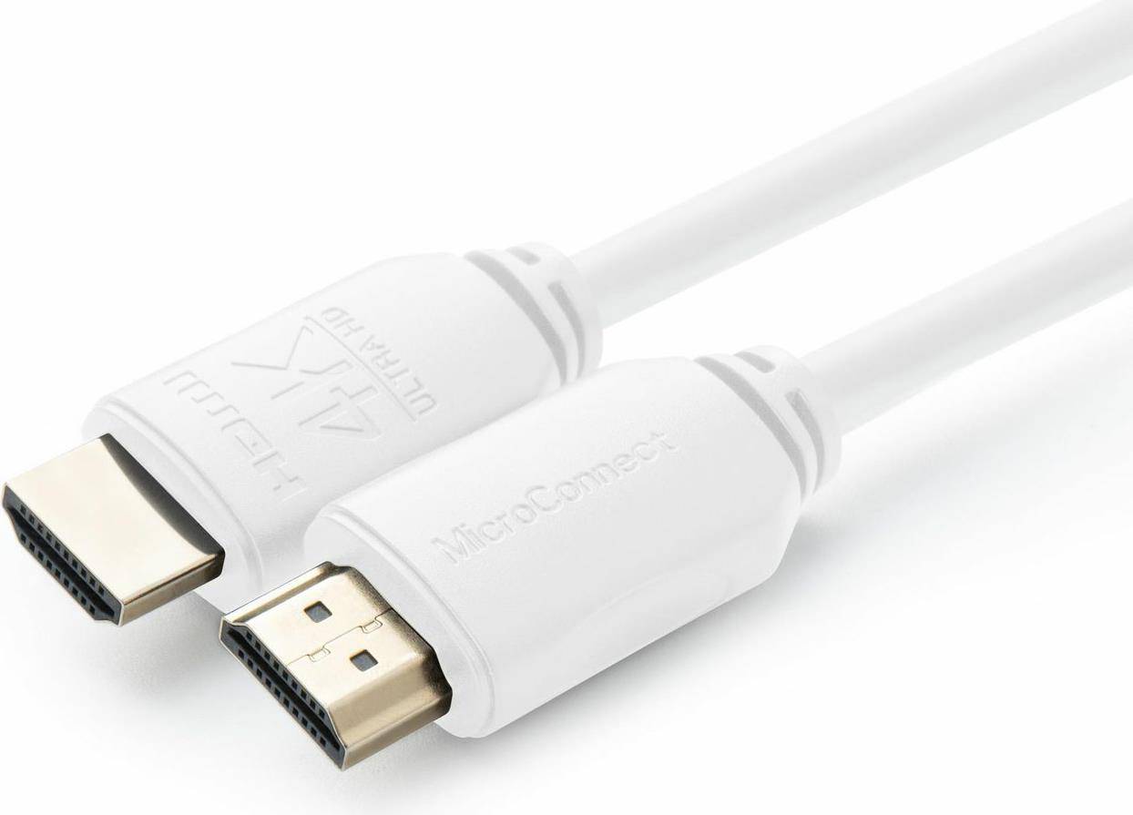 MicroConnect HDMI Cable 4K, 5m white