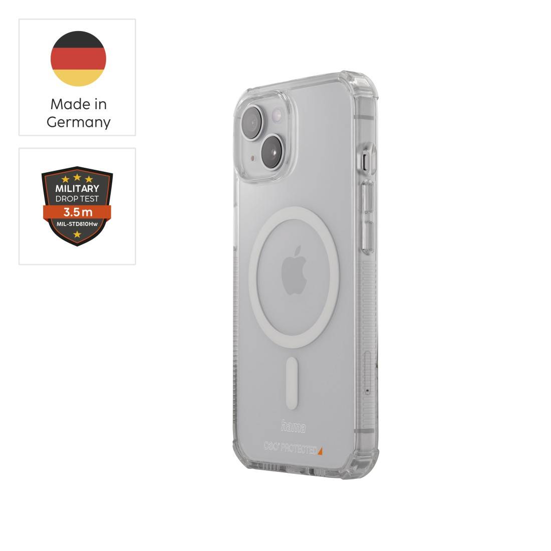 Hama Extreme Protect Backcover Apple iPhone 13 Transparent 00138171